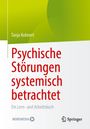 Buchtitel: "Psychische Störungen systemisch betrachtet". Autor: Tanja Kuhnert. Verlag: Springer. Grüner und weißer Hintergrund.