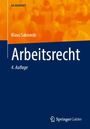 "BA Kompakt" und "Klaus Sakowski, Arbeitsrecht, 4. Auflage". Unten: Springer Gabler Logo. Hintergrund: unscharfe Menschen.
