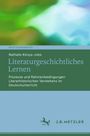 "Literaturgeschichtliches Lernen" von Nathalie Kónya-Jobs; grüne und blaue Bereiche mit verschwommenem Hintergrund.