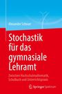 "Stochastik für das gymnasiale Lehramt" von Alexander Schnurr, Springer Spektrum, blau-rotes Design mit Logo.