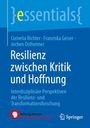 Blauer Hintergrund, Text: "essentials", "Resilienz zwischen Kritik und Hoffnung", Springer-Logo, "Stiftung Wissen".