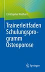"Schulungsprogramm Osteoporose - Trainerleitfaden" von Christopher Niedhart. Blau-grüner Hintergrund, Springer-Logo.