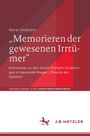 Cover von Rainer Stollmann: „Memorieren der gewesenen Irrtümer“, Kommentar zu Alexander Kluges „Chronik der Gefühle“.