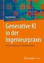 "Generative KI in der Ingenieurpraxis: Wertschöpfung mit Sprachmodellen" von Karl Siebertz. Farbenfrohe, abstrakte Muster.