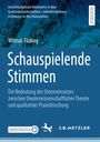 „Schauspielende Stimmen“ von Wiltrud Föcking, untersucht den Stimmeinsatz in Theorie und Praxisforschung.