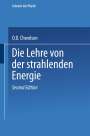 Orest D. Chwolson: Die Lehre von der strahlenden Energie, Buch