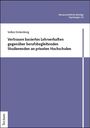 „Vertrauen basiertes Lehrverhalten gegenüber berufsbegleitenden Studierenden an privaten Hochschulen“ von Volker Eickenberg.