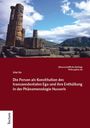 Titel: „Die Person als Konstitution des transzendentalen Ego und ihre Enthüllung in der Phänomenologie Husserls“. Buchcover mit Ruinen vor Bergen.