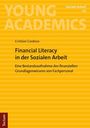 "Financial Literacy in der Sozialen Arbeit" von Cristian Cardoso, gelber Hintergrund, "Young Academics" oben.