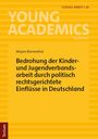 Oben steht "SOZIALE ARBEIT | 26". Darunter "Young Academics". Titel: "Bedrohung der Kinder- und Jugendverbandsarbeit durch politisch rechtsgerichtete Einflüsse in Deutschland".