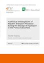 Sebastian Hogeweg: Numerical Investigations of Reactive Transport Processes during the Storage of Hydrogen in the Porous Subsurface, Buch