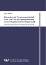 Lars Walter: Die optierende Personengesellschaft nach § 1a KStG als Organgesellschaft in der ertragsteuerlichen Organschaft.Untersuchung de lege lata und Ausblick de lege ferenda, Buch