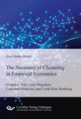 Joost Mathis Bosker: "The Necessity of Clustering in Empirical Economics". Abstraktes Netzwerk aus leuchtenden Knoten.