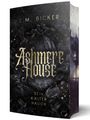 L. M. Bicker - Ashmere House: Sein kalter Hauch. Dunkles, verziertes Design mit Rosen und einem mystischen Haus.