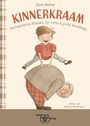 „Jens Bahns: Kinnerkraam. Plattdüütsche Riemels för lütte & grote Kindsköpp.“ Fröhlicher Junge springt über einen älteren Mann.