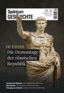 „Spektrum GESCHICHTE 04.26. OCTAVIAN: Die Demontage der römischen Republik.“ Statue eines römischen Kaisers.