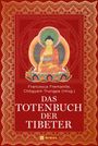Francesca Fremantle, Chögyam Trungpa (Hrsg.), DAS TOTENBUCH DER TIBETER. Traditionelle buddhistische Figur, rotes Muster.