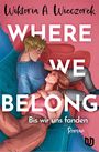 Wiktoria A. Wieczorek: Where We Belong, Buch