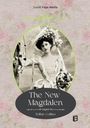 "The New Magdalen, Wilkie Collins, Lucid Page Media" vor einem nostalgischen Foto einer Frau mit Hut und Blumen.