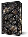 "Nightwood Academy", "Amber Auburn", "Rosenrot Verlag", "6". Florales, dekoratives Design mit reichen Verzierungen.
