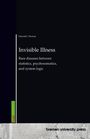 Buchcover mit Text: "Invisible Illness: Rare diseases between statistics, psychosomatics, and system logic" von Thomas Haendel.
