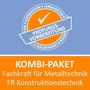 Becker Daniel: Kombi-Paket Fachkraft für Metalltechnik FR Konstruktionstechnik - Basis + Wiso Lernkarten, Buch