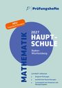 Logo oben, "Prüfungshefte". Kreis mit "Mathematik 2027 Hauptschule Baden-Württemberg". Orange Etikett "NEU: Training & Übungen".