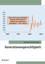 „Generationengerechtigkeit: Zahl im DWDS-Zeitungskorpus. Helmwart Hierdeis (Hg.).“ Graphik mit oranger Linie. Pabst Logo.