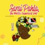 "Sarai Pahla, the multi-talented one", Landu Malambu, Olufemi S. Awosusi. Illustration einer Person mit farbigem Tuch.