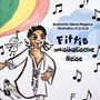 "Fittis musikalische Reise" von Rahua Mesghina, Illustration von C. Li-Li Yi. Fröhliches Kind, bunte Noten, Regenbogenfarben.