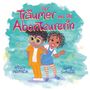 Titel: "Der Träumer und Die Abenteurerin". Zwei fröhliche Kinder, bunt gekleidet, stehen vor einem türkisfarbenen Hintergrund.