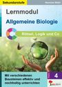 Hermine Wabl: Lernmodul 4: Allgemeine Biologie / Rätsel, Logik & Co, Buch