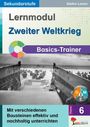 Titel: "Lernmodul Zweiter Weltkrieg", Basics-Trainer. Foto von Soldaten, die aus einem Landungsboot ins Wasser steigen.
