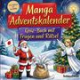Schlauvento Interactive: Manga-Adventskalender: Quiz-Buch mit Fragen und Rätsel, Buch