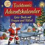 Schlauvento Interactive: Tischtennis-Adventskalender: Quiz-Buch mit Fragen und Rätsel, Buch