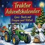 Schlauvento Interactive: Traktor-Adventskalender: Quiz-Buch mit Fragen und Rätsel, Buch
