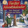 Schlauvento Interactive: Förster-Adventskalender: Quiz-Buch mit Fragen und Rätsel, Buch