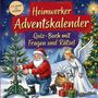 Schlauvento Interactive: Heimwerker-Adventskalender: Quiz-Buch mit Fragen und Rätsel, Buch