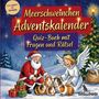 Schlauvento Interactive: Meerschweinchen-Adventskalender: Quiz-Buch mit Fragen und Rätsel, Buch