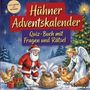 Schlauvento Interactive: Hühner-Adventskalender: Quiz-Buch mit Fragen und Rätsel, Buch