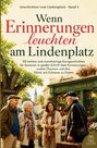 „Wenn Erinnerungen leuchten am Lindenplatz“; Senioren unterhalten sich vor einem Blumenladen.