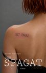"SYLT. PAULI", "Walter Dieringer DER SPAGAT ROMAN". Ein tätowierter Rücken, nasse Haut, rote Haare.