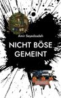 „Nicht böse gemeint“ von Amir Seyedzadeh. Eine Illustration mit Mensch auf Plattform, davor Protest mit Transparent.