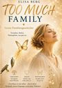 "TOO MUCH FAMILY" von Elisa Berg: Eine Frau mit geschlossenen Augen in goldenem Licht, Schmetterlinge umgeben sie.