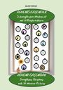 Heart Papers: Adventskalender Schneeflocken Weihnacht 24 Fensterbildern - Advent Calendar Snowflakes Christmas with 24 Window Pictures, Buch