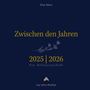 "Zwischen den Jahren 2025 | 2026 Ein Reflexionsheft" von Else Merz, mit floraler Illustration und Logo "nur eine Mutter".