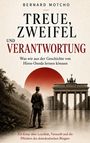 Eine Illustration zeigt einen Soldaten, der vor dem Brandenburger Tor steht. Oben groß der Titel: "TREUE, ZWEIFEL UND VERANTWORTUNG".