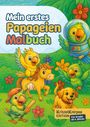 Svantje A. Lund: Mein erstes Papageien-Malbuch, Buch