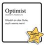 Lucas Friedrich: Optimist, Buch