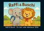 Kevin Heber: Raffi & Buschi - Ein Jahr voller Abenteuer 2026 Fotokalender DIN A4, Buch